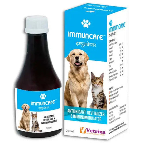 Vetrina Immuncare Syrup for Dogs and Cats, 200ml