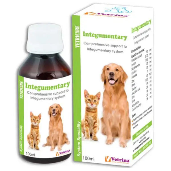 Vetrina Vetricare Integumentary Syrup for Dogs and Cats, 100ml Ingredients