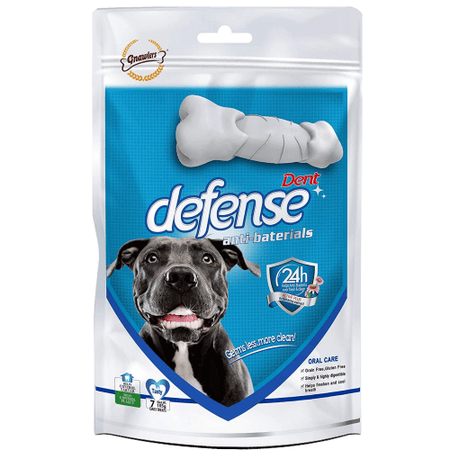 Gnawlers Dent Defense 7 in 1 Dental Care Chew Bones For Dogs (Pack of 2) Ingredients