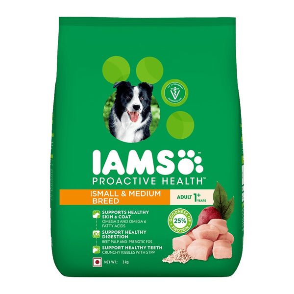 IAMS Adult Small and Medium Breed Dogs Dry Dog Food Ingredients