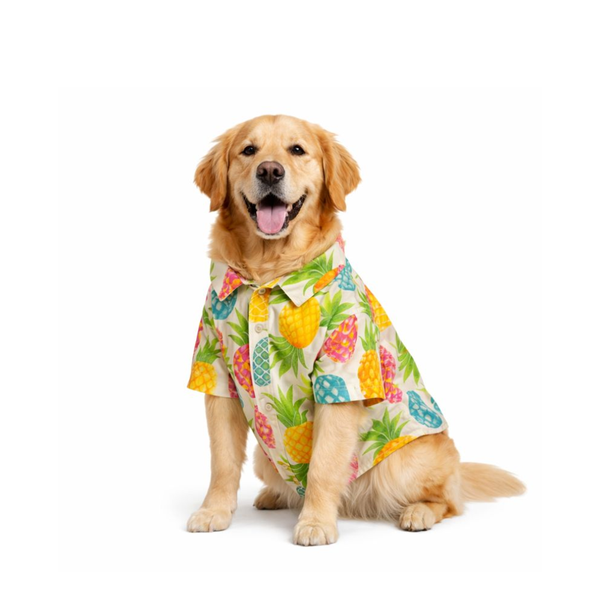 Furrfab Pineapple Print Shirt for Dog Ingredients
