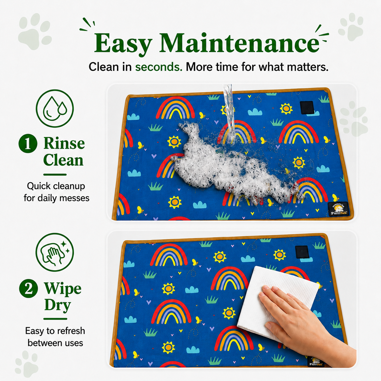 Rainbow mat