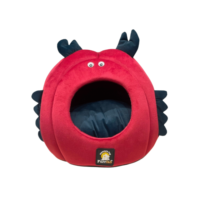 Furrfab Crab Shape Red Cat House - Image 2