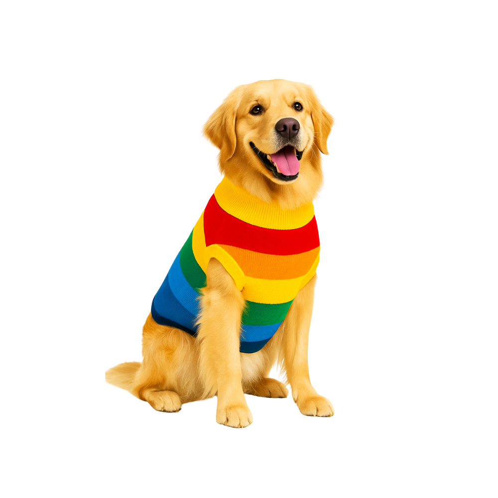 Furrfab Winter Collection Multicolor Dog Sweater