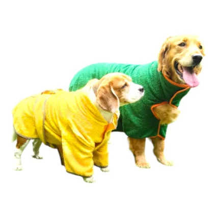 Pet bathrobe