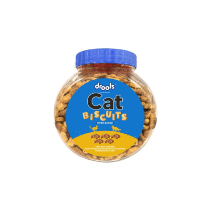 Drools Cat Treat Biscuits Real Chicken Flavor 110g Jar