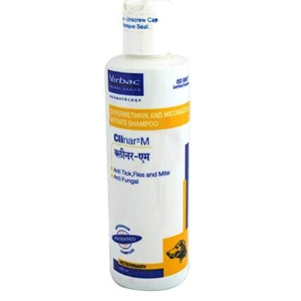 Virbac Clinar-M Anti Tick Shampoo for Dog- 200 ml