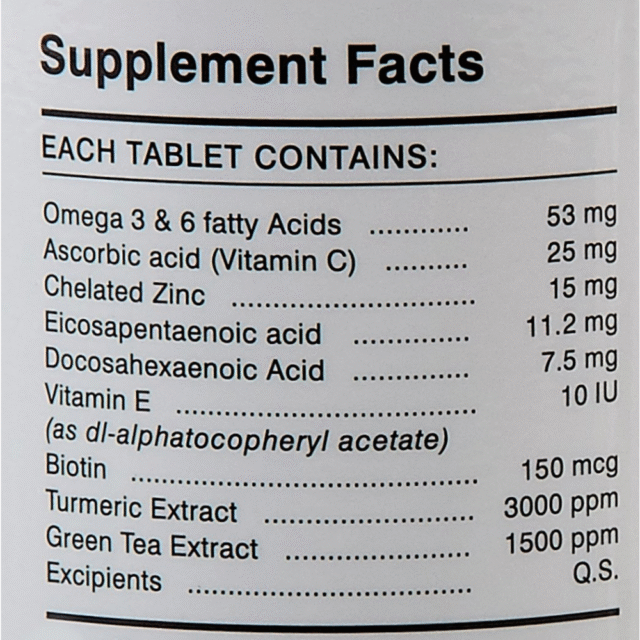 Drools Absolute Skin + Coat Tablet- Dog Supplement, 50 Pieces - Image 7