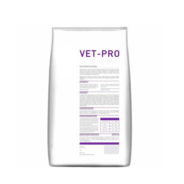 Vet Pro Gastrointestinal Dry Dog Food, 3 Kg - Image 2