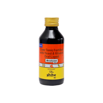 Virbac Brotone Yeast & Vit Liver Tonic Oral Liquid for Dog - 120 ml