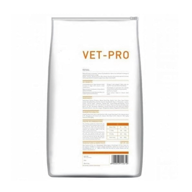 Vet Pro Renal Dog Food Supports Optimal Renal Health & Improves Kidney Function 8kg - Image 2
