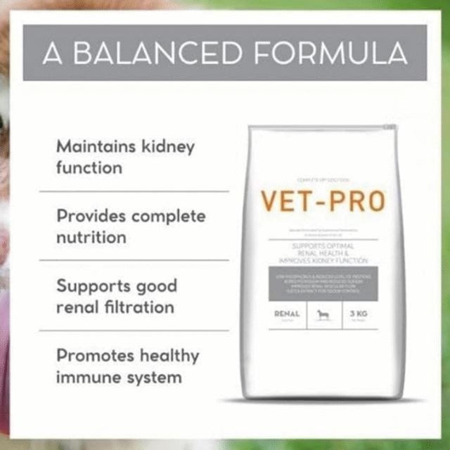 Vet Pro Renal Dog Food Supports Optimal Renal Health & Improves Kidney Function 8kg - Image 3