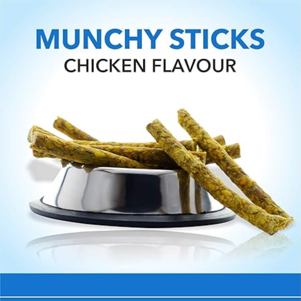 Purepet Dog Munchy Sticks, Chicken Flavor-400g, All Life Stages - Image 5