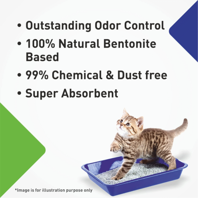 Purepet Clumping Lavender Fragrance Cat Litter (for Multiple Cats), 10kg - Image 3