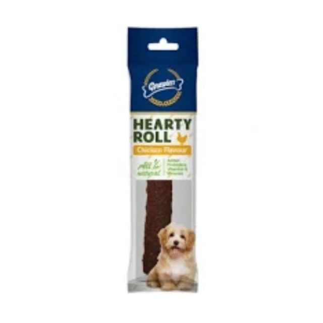 Gnawlers Hearty Roll Chicken Flavoured Dog Treats (9 inch) - Image 2