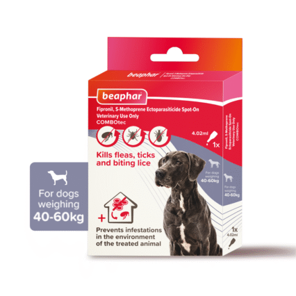 Beaphar Flea & Tick Spot On Combotec-Giant Dog (40-60 kg)