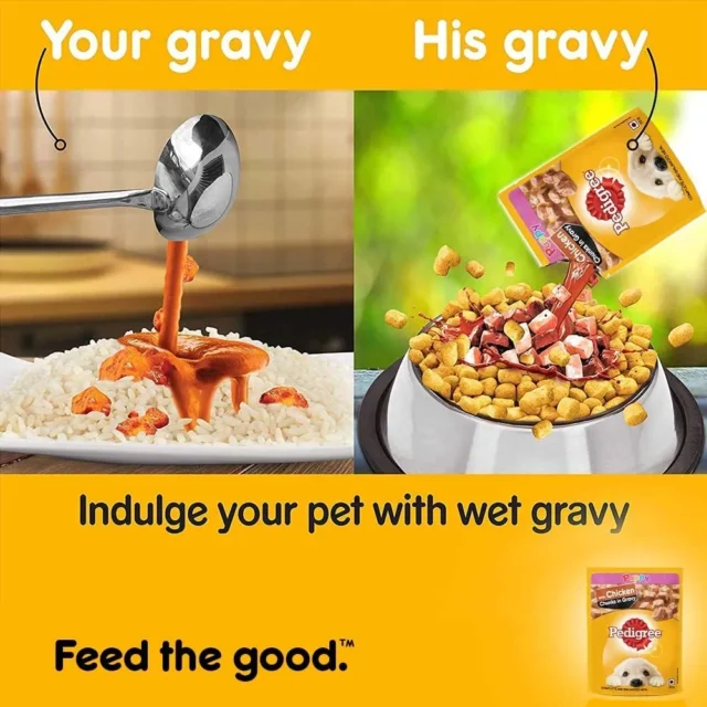 PEDIGREE Chicken Chunks Gravy Dog Food Pouch, 70g - Image 6