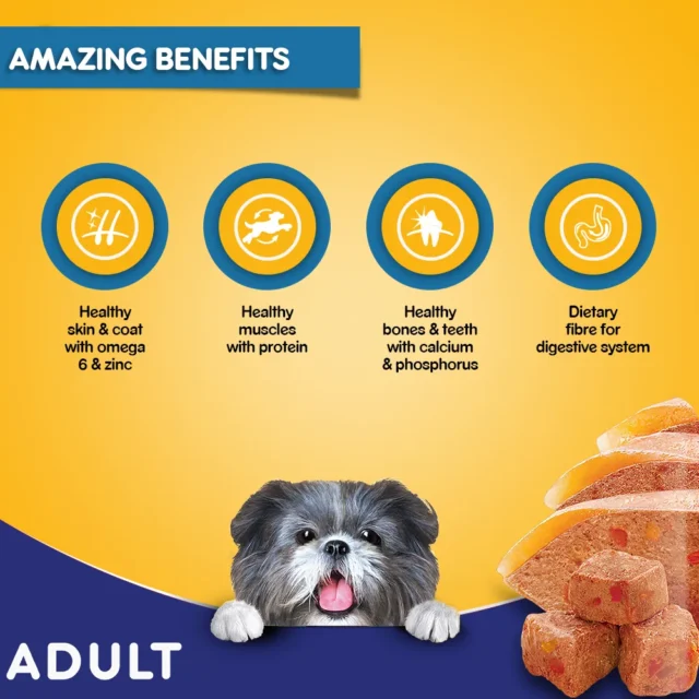 PEDIGREE Adult Wet Dog Food, Chicken Grilled Liver in Loaf with Vegetables, 70g - Image 4