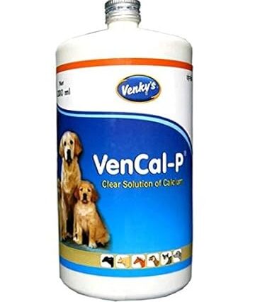 Venkys Vencal P Syrup Calcium Supplement for Dogs and Cats, 1 Ltr