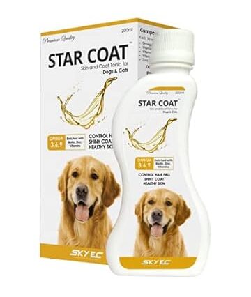 SkyEc Star Coat Skin and Coat Tonic for Dogs & Cats