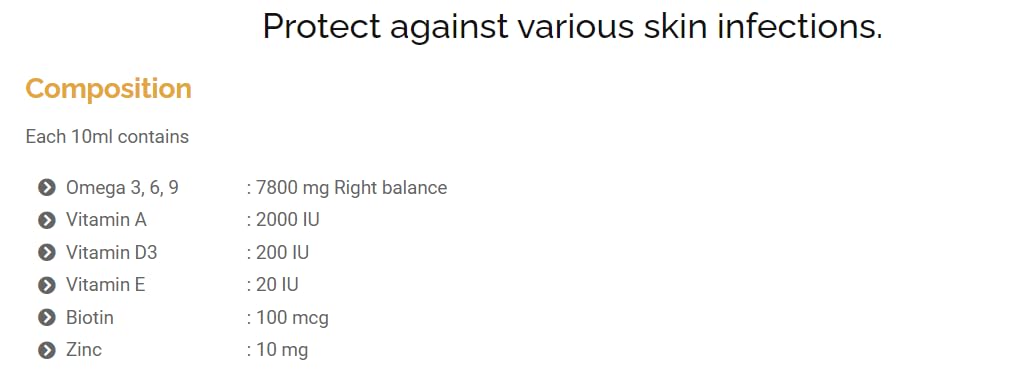 SkyEc Star Coat Skin and Coat Tonic for Dogs & Cats - Image 4