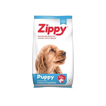 Zippy Puppy Dry Dog Food - 1.2 Kg, Real Chicken & Vegetables