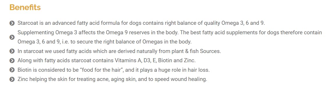 SkyEc Star Coat Skin and Coat Tonic for Dogs & Cats - Image 5