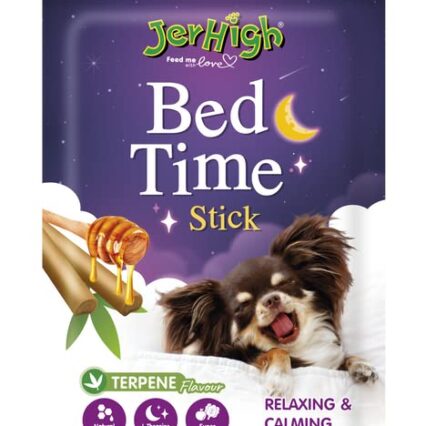 Jerhigh Dog Treat for Relaxing & Calming - Bed Time Stick (Pack of 12)