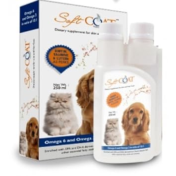 Vetina Soft Coat Daily Suspension for Dogs & Cats, 200ml