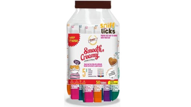 Gnawlers Cat Smoothy Creamy Treat Big Jar - 50 Tubes