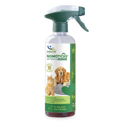 Natural Remedies Nomoticks Anti-Tick & Flea Home Spray, 450 ml