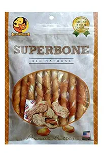 Superbone Peanut Butter Stick Dog Treats (9 IN 1)