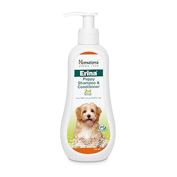 Himalaya Erina Puppy Shampoo & Conditioner 2 in 1 Formula