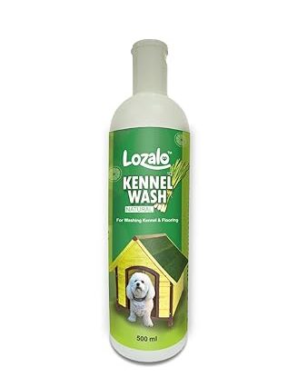 Lozalo Kennel Wash Natural, 500 ml Dog (Pack of 2)