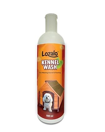 Lozalo Kennel Wash Regular, 500 ml Dog (Pack of 2)