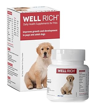 Well Rich tablet Multivitamin & Mineral tablets 30 tablet for Dogs
