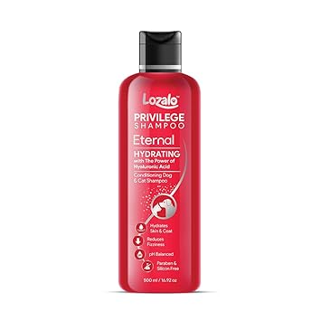 Lozalo Privilege Eternal Hydrating Pet Conditioning Shampoo- 500 ml for Dogs & Cats