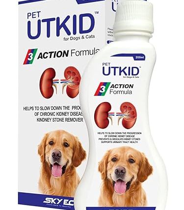 SkyEc Pet Utkid 3 Action Formula, Healthy Kidney Function for Dogs & Cats, 200 ml