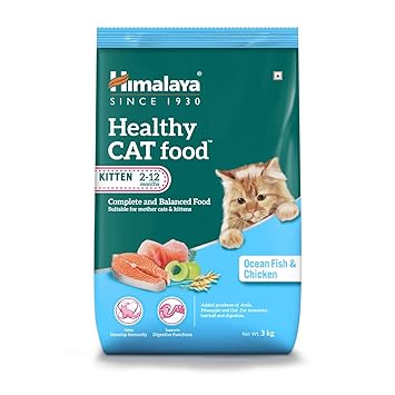 Himalaya Healthy Cat Food | Ocean Fish and Chicken Flavor | Mother and Kitten