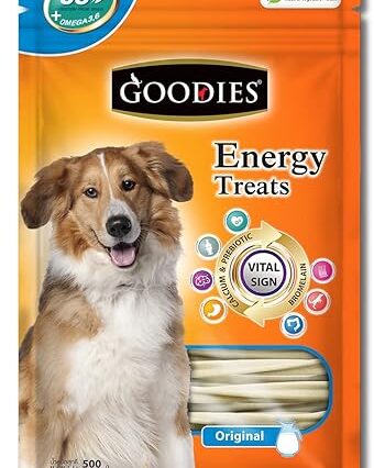 Goodies Calcium Milk Flavor Energy Treat, 500g for Dogs