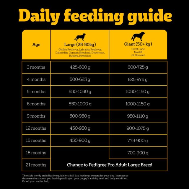 PEDIGREE Professional Large Breed Puppy Food, Dry Dog Food (3-18 Months) - Image 5
