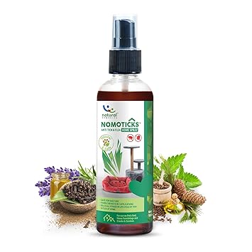 Natural Remedies Nomoticks Anti-Tick & Flea Home Spray, 100 ml