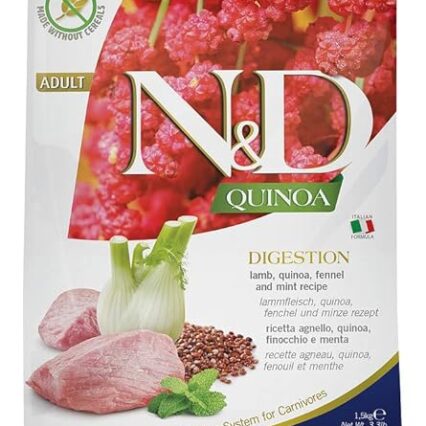 N&D Quinoa Digestion Lamb Adult Dry Food for Cats