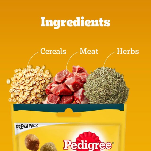 PEDIGREE TASTY MINIS Cubes Adult Dog Treat, 130g - Image 6
