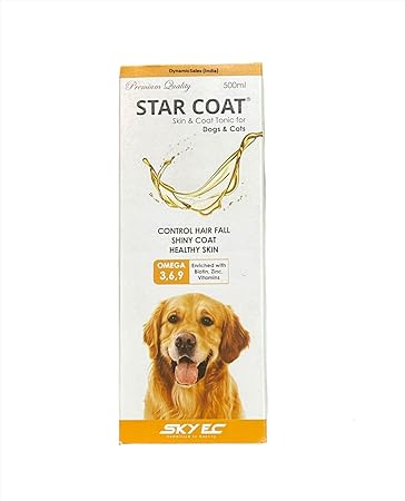 SkyEc Star Coat Skin and Coat Tonic for Dogs & Cats - Image 2