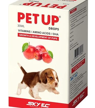 PetUp Drop Multivitamin & Aminoacids Drops for Puppies 30ml (Pack of 4)