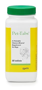 Zoetis Pet-Tabs Vitamin Mineral Supplement - 60 Tablets