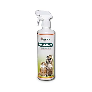 Himalaya Freshcoat No Rinse Spray for Dogs & Cats, 400 ml