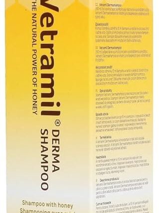 Vetina Vetramil Shampoo with Honey, Aloe vera, Castor oil, 150 ml