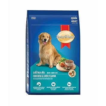 Smart Heart Adult Dry Dog Food Chicken & Liver Flavour